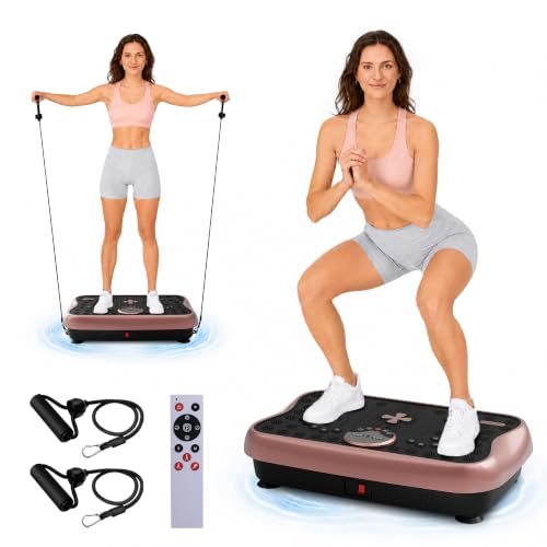 Vibration Plate Exercise MachineRose Gold
