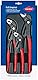 KNIPEX Cobra-Paket Wasserpumpenzangen-Set, 3-teilig, 150 bis 300 mm, Selbstklemmeffekt, Zangenset, Werkzeugset, 00 20 09 V02