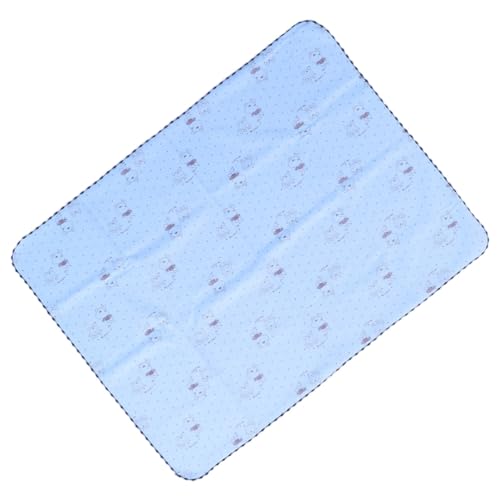 LEDMOMO 防水おむつパッド 70x90cm 再利用可能 ペット用おしっこマット 吸収速乾 大型サイズ おねしょ対策 犬やベビー用 下敷きマット