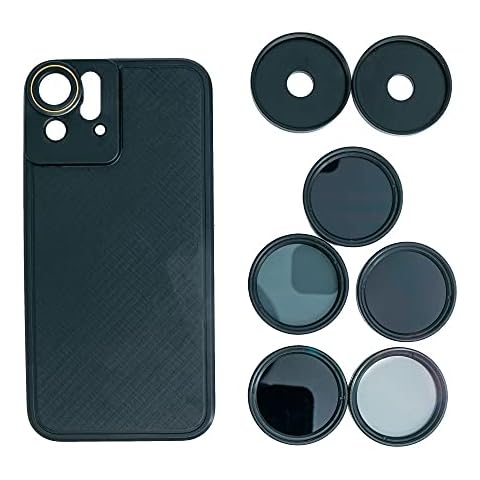 SYSTEM-S Filtros ND para iPhone 12 Pro con Funda Cover