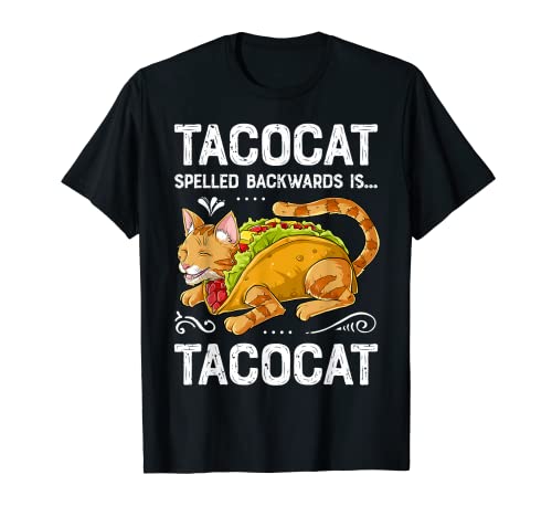 TACOCAT Spelled Backwards is TACOCAT Camiseta Kitty Cat Tees Camiseta