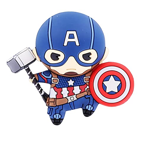 Imán decorativo Marvel Captain America 2.5 pulgadas