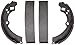 Wagner Z600 Brake Shoe Set, Rear