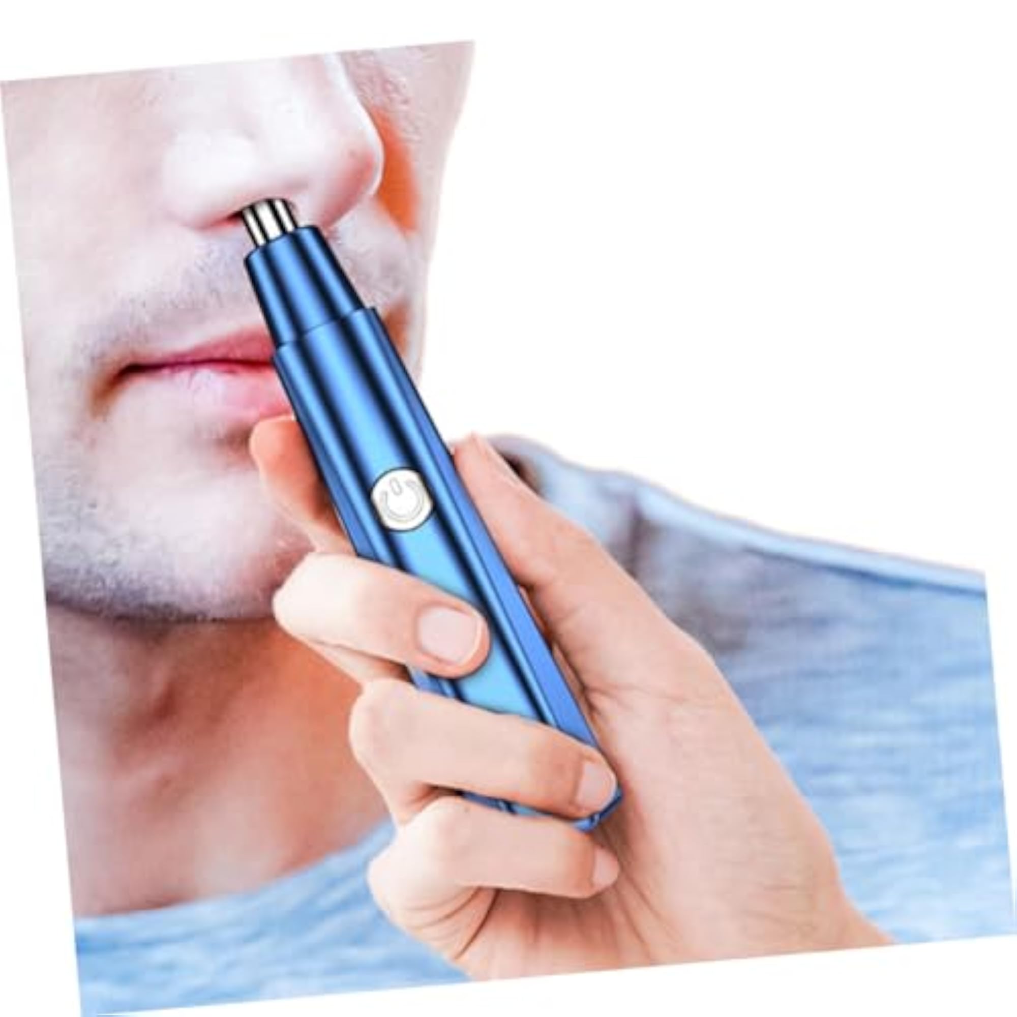 Electric Nose Hair Trimmer with Dual Function