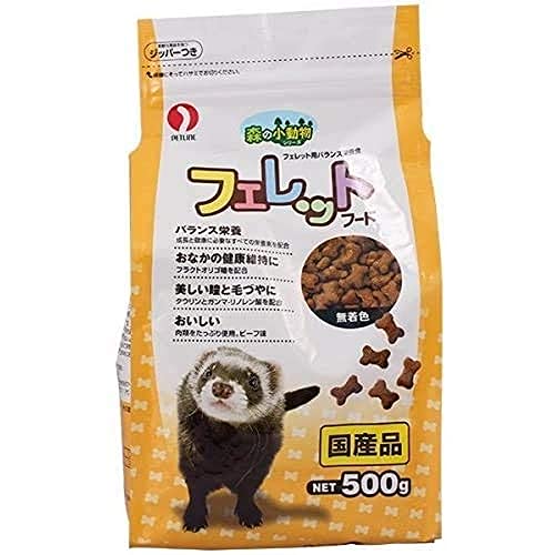 森の小動物 フェレットフード ビーフ 500グラム