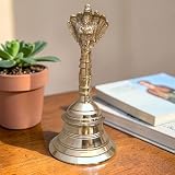Messingglocke für Tempelglocke Ghanti (21,6 cm)