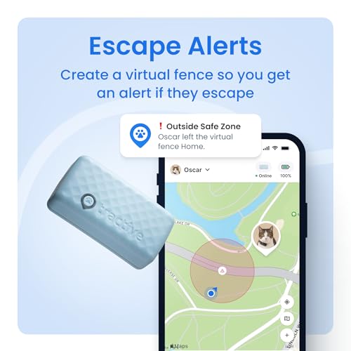 Tractive XL GPS Dog Tracker (50 lbs+) | Real-time Pet Location Tracker | Health & Wellness Alerts | Virtual Fence for Dogs | Dog Collar Attachment - Image 4