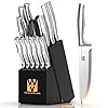 Knife-Block-Set-Razor-Sharp-Kitchen-Knife-Set-Stainless-Steel-Knife-Set-with-Block-14-Pieces-Knives-Set-for-Kitchen-Black-Chef-Knife-Sets-Dishwasher-Safe-Gifts-for-Men Knife Block Set, Razor-Sharp Kitchen Knife Set, Stainless Steel Knife Set with Block, 14 Pieces Knives Set for Kitchen, Black Chef Knife Sets, Dishwasher Safe, Gifts for Men