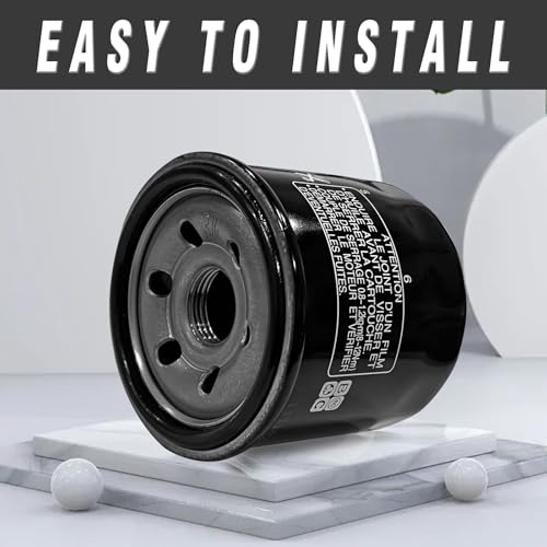 Image of Saihisday 16510-61A31 Oil Filter Replacement for Suzuki Outboard 16510-82703, for Kawasaki 16097-1069 16097-0010