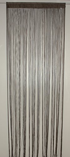 HomeMaison HM69807874 Rideau à Fils Spaghetti Taupe Cover