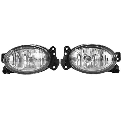 Gaoominy Luz Antiniebla Delantera A1698201556 A1698201656 para Mercedes W204 C230 C300 C350 W211 E320 E350 W164 Lampara De Niebla Led Bulbo