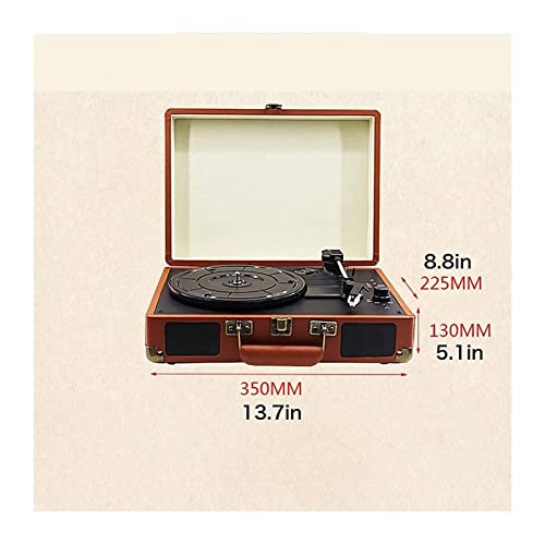 Record Player Turntable Wireless Portable Phonograph with Built in Stereo Speakers 3-Speed Belt-Drive Turntable Record Player with Speakers - Les Beatles, Paul McCartney, John Lennon, RIngo Starr, George Harrison Record Player Turntable Wireless Portable Phonograph with Built in Stereo Speakers 3-Speed Belt-Drive Turntable Record Player with Speakers – Image 3
