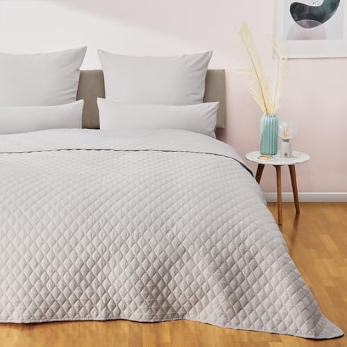 Blumtal copriletto trapuntato 240x260 cm - copriletto matrimoniale certificato OEKO-TEX