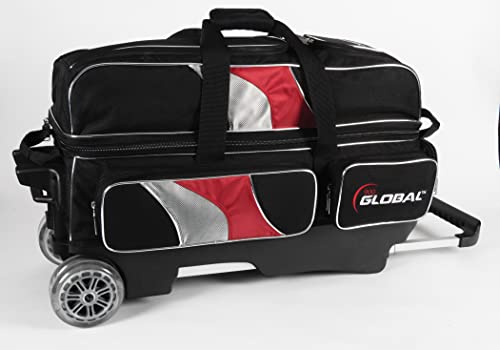 900 Global 3-Ball Deluxe (Black/Red/Silver) #TOP28
