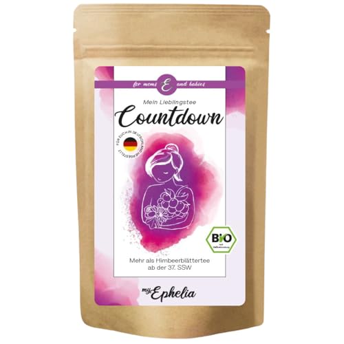 myEphelia | Bio Tee Vorbereitung auf die Geburt [Mild] mit Himbeerblättertee + Frauenmantel ab der 37. SSW