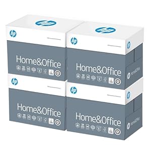 HP Kopierpapier - Home & Office - 10.000 Blatt - DIN A4-80g - Weiß - Allround Papier für Zuhause und Büro - 4 x 2.500 Blatt