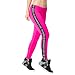 Zumba Womens Da Bassperfect Long Leggings, Shocking Pink, Large