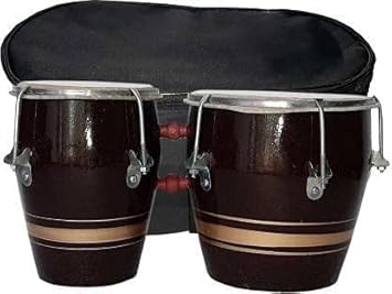 GT manufacturers Bongo Musical Instrument Drum N Bolt (Brown)