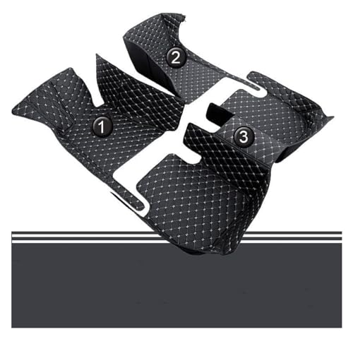 Tapis de sol voiture anti-usure pour Focus Mk2 protège moquette RHD