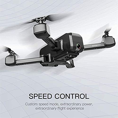 YYAI-HHJU Drohnen,GPS-Drohne Mit Kamera Für Erwachsene 4K, Optical Flow Folding High-Definition-Luftbild-Dual-Kamera Mit… – Bild 4