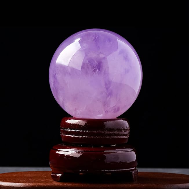 Sphère d'améthyste de quartz violet sélectionnée pour sa pureté - 7