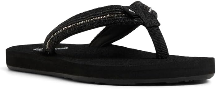 Roxy Women's Porto Bling Flip-Flop, Black, 10 - Image 4