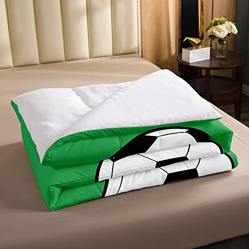 Image of Feelyou Football Bedding Set Twin Size 3Pcs for Boys Girls Women Men