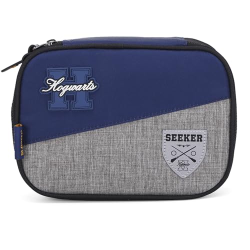 Estojo Box Escolar 100 Pens Harry Potter Hogwarts Seeker (Azul)
