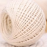 Gdfnmogo Kitchen Twine - Cuerda de cocina de algodón de 50 m para atar rulades, salchichas y espárragos, ideal para barbacoa y manualidades para el hogar y kit (A)