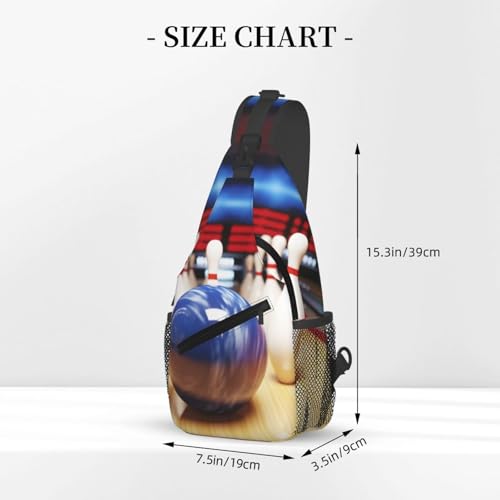 Bolso cruzado de hombro para hombre negro miniatura 3