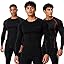 1# (3 Pack) Black / Black / Black