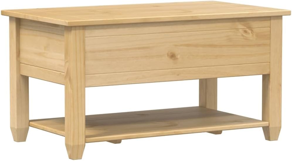 vidaXL Coffee Table Honey