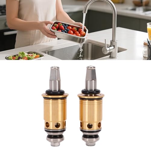 Kit de núcleo de válvula de latón para renovar la grifería de la cocina 3