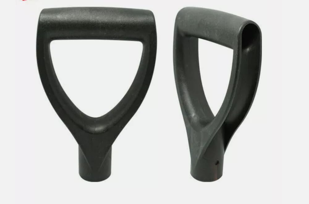 2 x Replacement Plastic D Handle for Repair Tool Garden Spades Snow Shovel?Replacement for OEM
