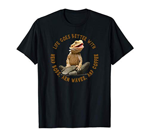 Bearded Dragon Clothes Pogona Barbata Lizard Camiseta