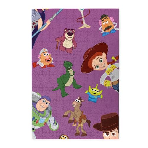 モンスターズインク14 1000ピース ジグソーパズル 大人向け難しい 破片なし カチっとハマる 誕生日 おしゃれ インテリア ギフトハウス (75×50cm)