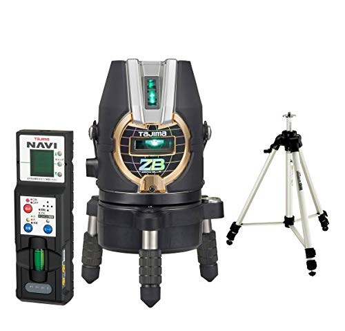 タジマ(Tajima) レーザー墨出し器 KJY矩十字&横 NAVIゼロブルー ZEROBN-KJYSET 三脚セット