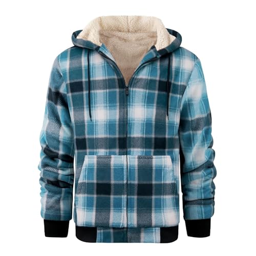 Chaqueta de forro polar suave para mujer con bolsillos que alivian el frío