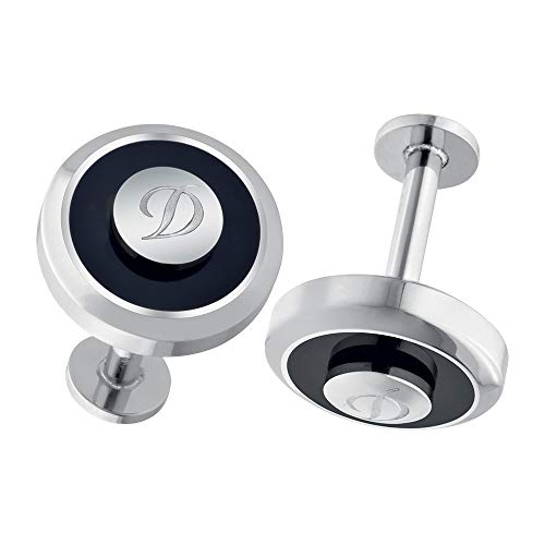 S.T. Dupont Jeton - Gemelos reversibles, color negro, negro