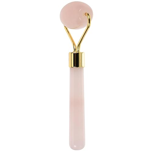 Herramienta de masaje facial de jade masajeador de rodillo para el cuidado de la piel de la cara, superficie de jade fresca