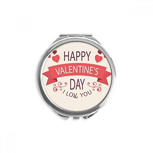 Miroir de poche amour pour célébrer la bonne Saint-Valentin