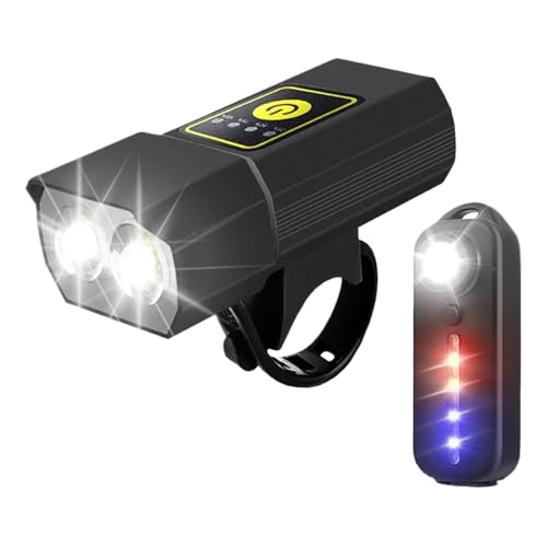 Lampe de poche avant lumineuse pour vélo et scooter en ville