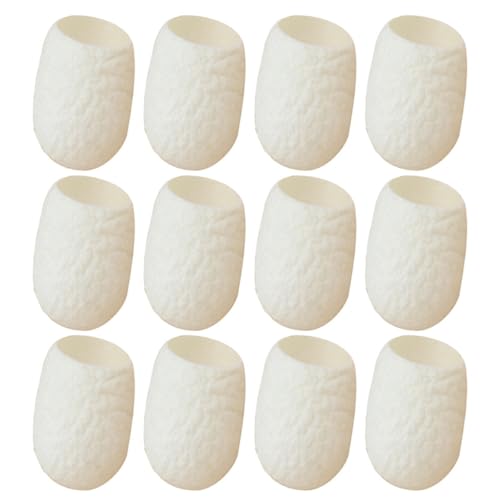 Mobestech Bola Limpiadora de de Seda Natural 30 Unidades Orgánico para Limpieza Profunda Eliminación de Puntos Negros y Cuidado Suave del Rostro