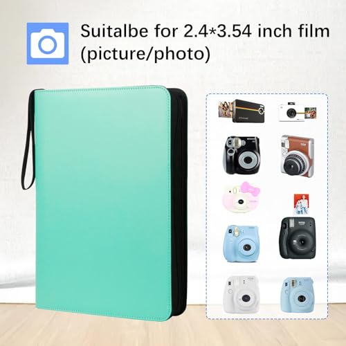 540 Pockets Große Fotos-Album für Polaroid-2x3 Zoll-Film, Fotos-Buch für Fujifilm Instax-Mini-Instant-Kamera… – Ansicht 3