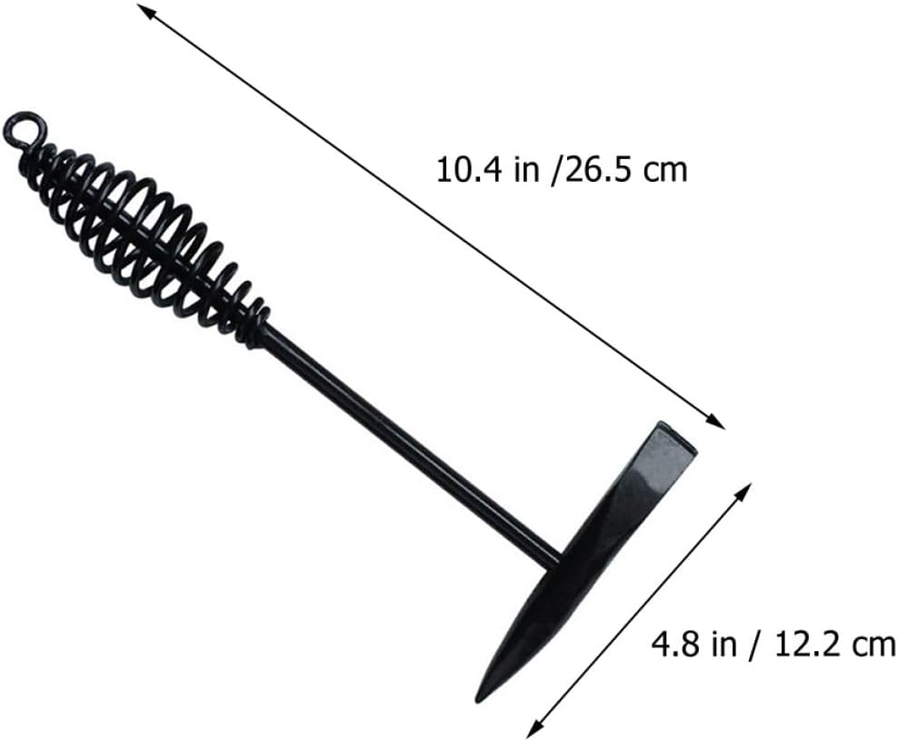 MAGICLULU Small Welding Chipping Hammer 300g Carbon Steel Spring Coil Handle Portable Welder Slag Removal Tool for Metal Repair and Welding Supplies