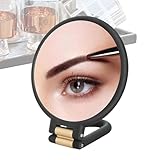 Espejo De Viaje – ABS | Lavabo Con Lupa | Maquillaje Preciso Para Dormitorio, Apartamento, Tienda, Salidas, Dormitorio, Baño, Vestidor, Mujeres, Señoras, Madre, Diversos Ambientes Y Ocasiones.