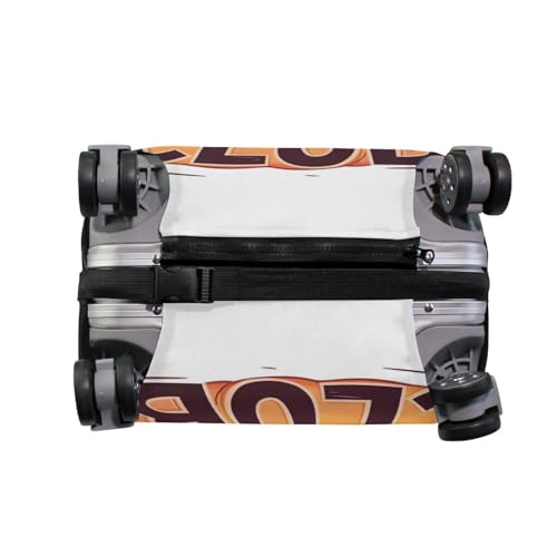 Spooky Club Luggage Cover for Suitcase, Elastic Travel Protector with Zipper, Washable Anti-Scratch Dustproof Luggage Sleeve Fits 18-20 Inch4