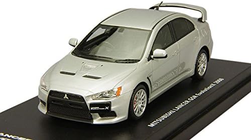 LA-X 1/43 Mitsubishi Lancer Evolution X Silver