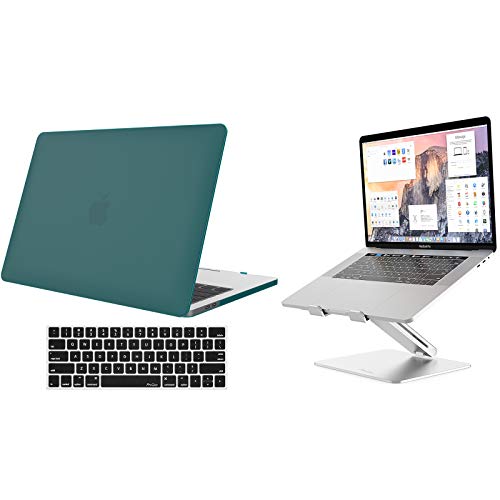 ProCase MacBook Pro 13 Case 2019 2018 2017 2016 Release A2159 A1989 A1706 A1708, Hard Case and Keyboard Cover for MacBook Pro 15