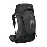 Osprey Atmos AG 50L Men's Backpacking Backpack, Black, S/M